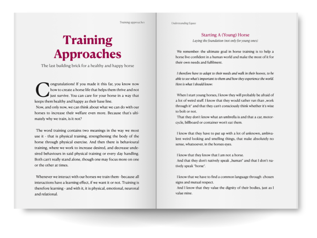 training approaches understanding Equus book horse conversations